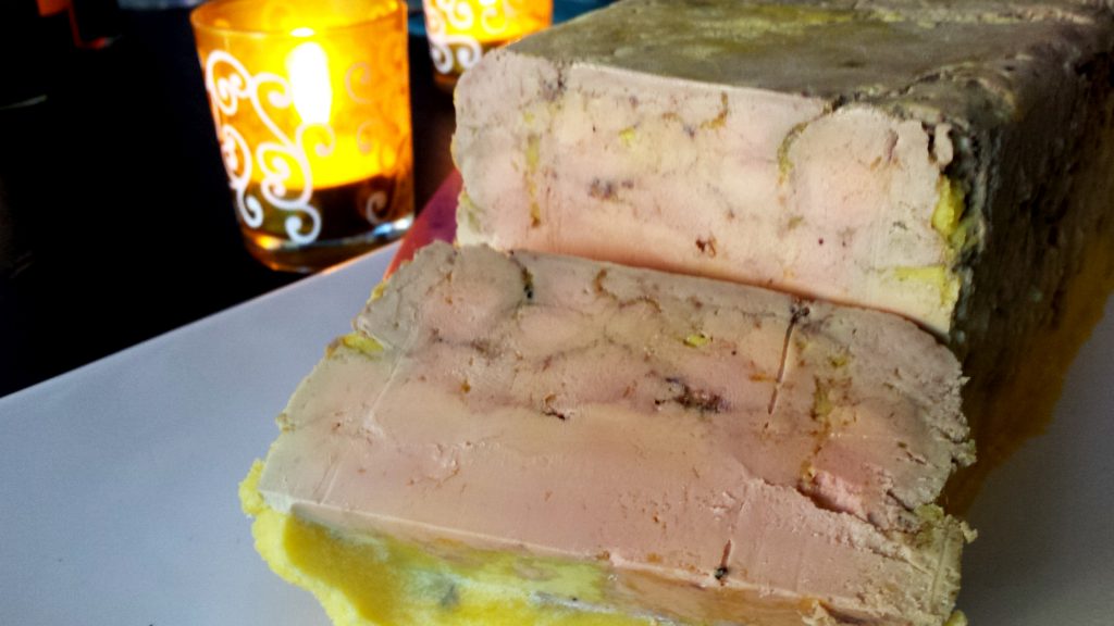 Foie gras mi-cuit au porto