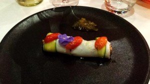 Nama : Œuf Onsen Crabe Ankake de truffe Gingembre