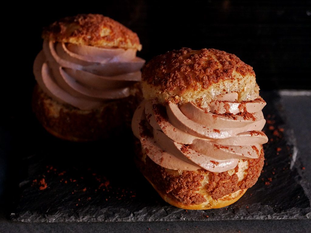 Choux aux chocolats