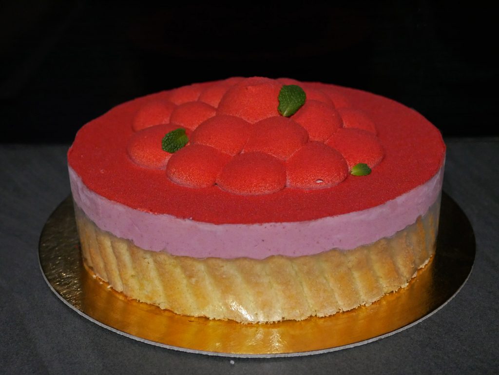 Charlotte aux framboises