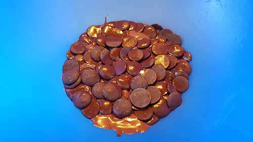 Ganache montée - pré chauffe des ingrédients