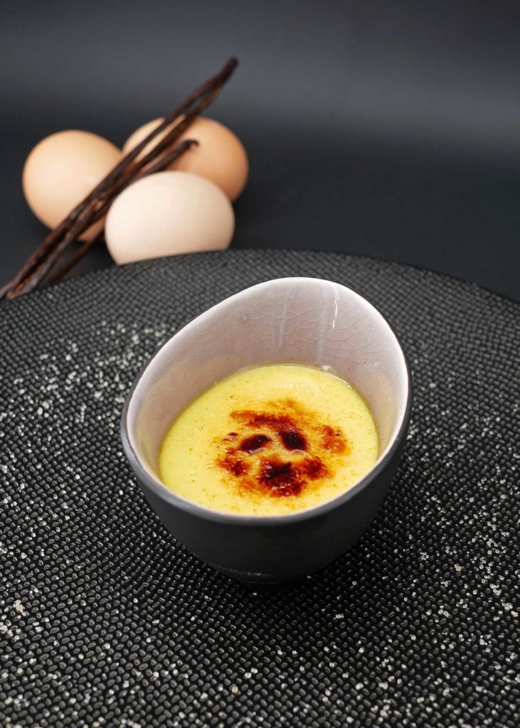 Crème brûlée à la vanille
