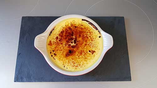 Caraméliser la crème brûlée