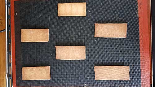 pâte sucrée - cuisson