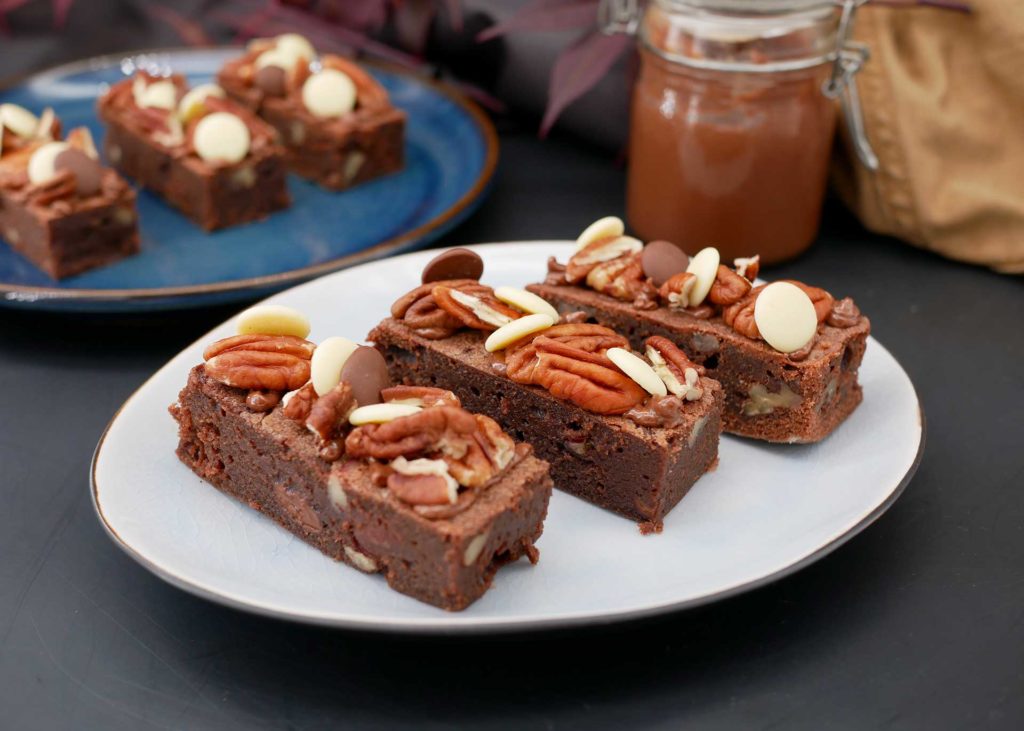 Brownie 3 chocolats et pécan
