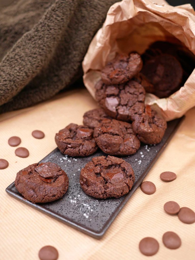 Sablés chocolat fleur de sel de Pierre Hermé