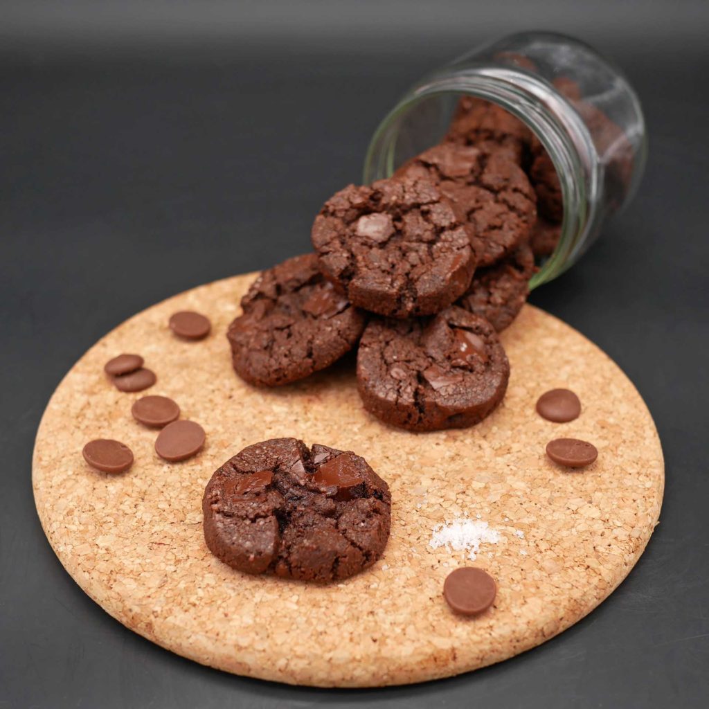 Sablés chocolat et fleur de sel de Pierre Hermé