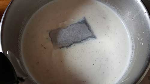 Crème pâtissière jasmin - l'infusion