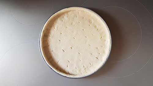 Pâte feuilletée - fonçage