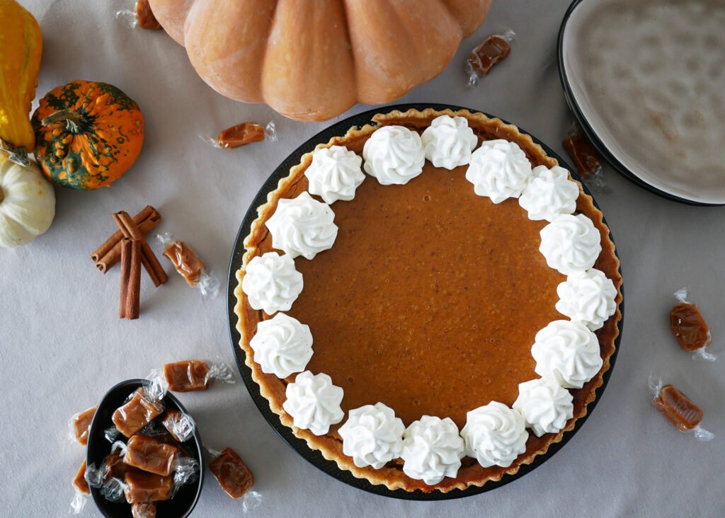 Pumpkin pie ou tarte à la citrouille