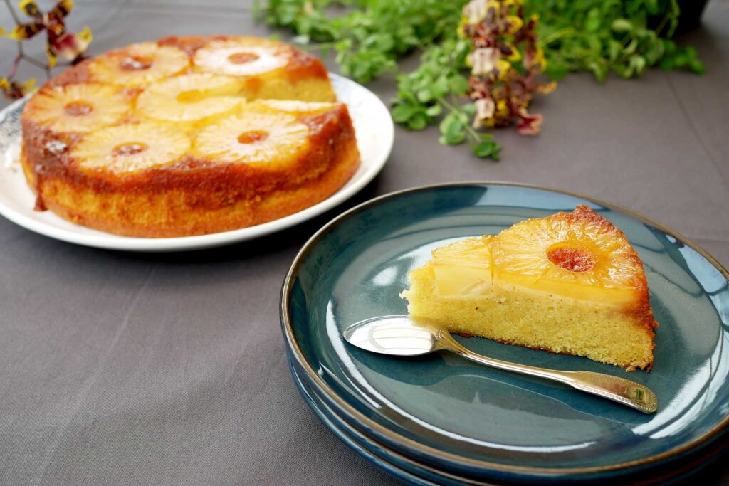 Gâteau ananas renversé