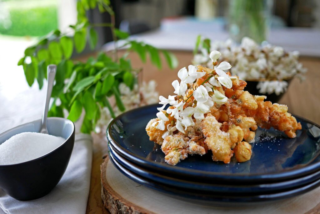 Beignets à la fleur d'acacia